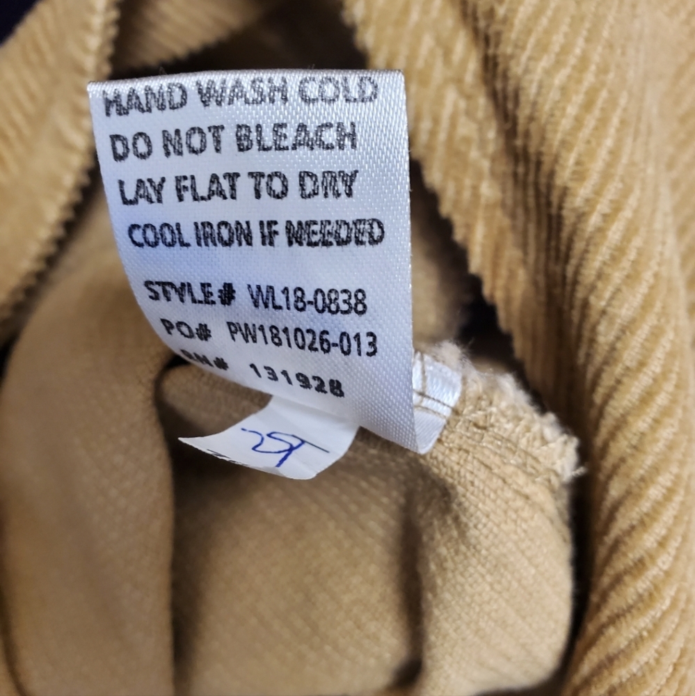 Wishlist Tan Corduroy overall dress - Picture 6 of 6